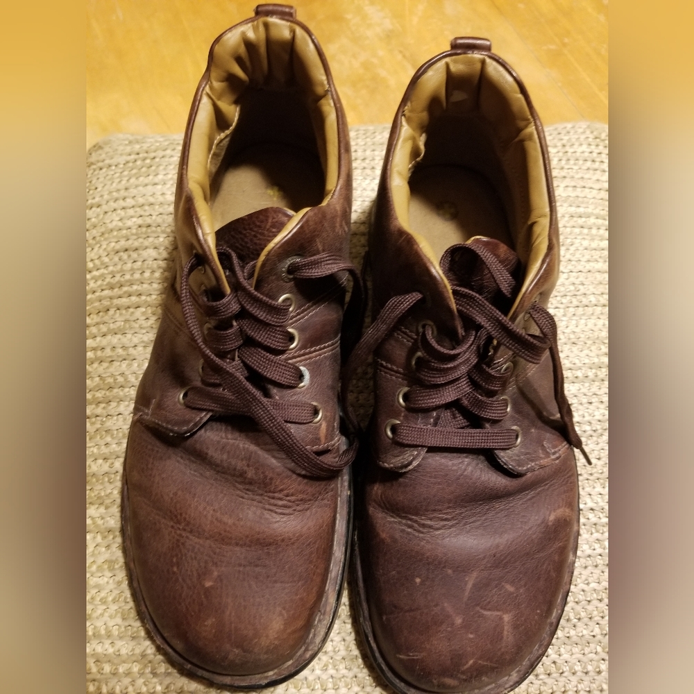 DR. MARTENS Men Sz 12/UK 11 Brown Leather Shoes
